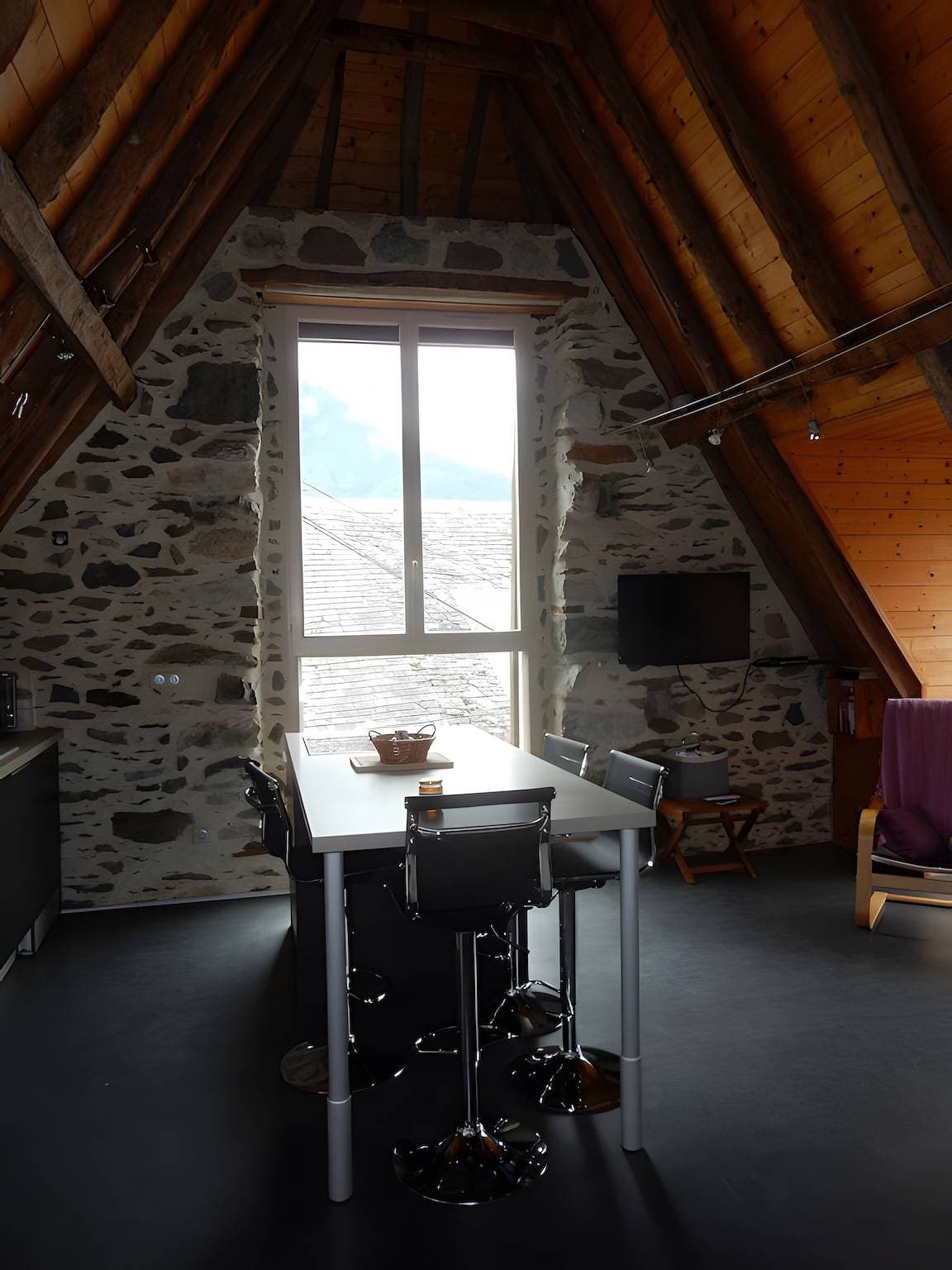 Foto 10 von 24: Gîte „La Grange“ mit Bergblick und WLAN