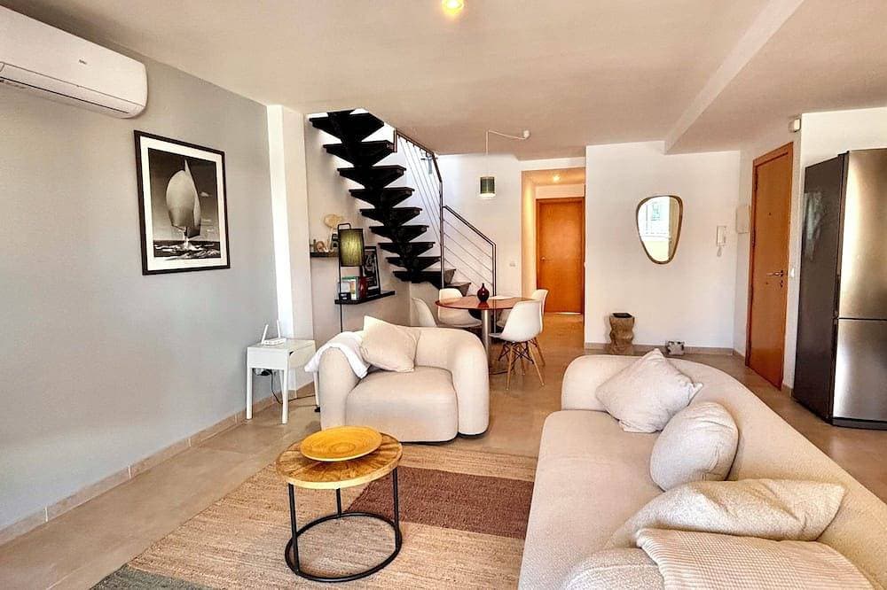 Foto 5 von 30: Dachgeschoss: private Terrassen, Wlan , Klima, Tvsat