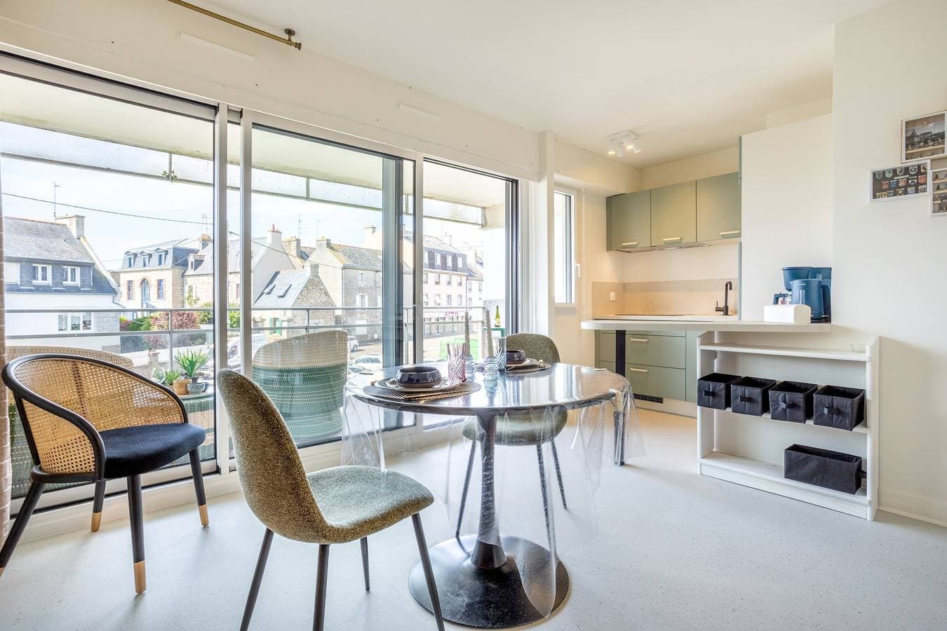 Foto 9 von 22: La pause iodée – Studio mit großem Balkon, Strand und Zentrum fußläufig erreichbar