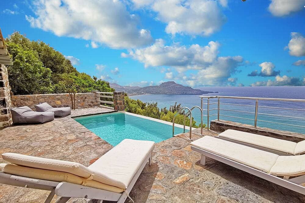 Pyrgos villa 4 ,sea view,pool,South Crete,Plakias 1