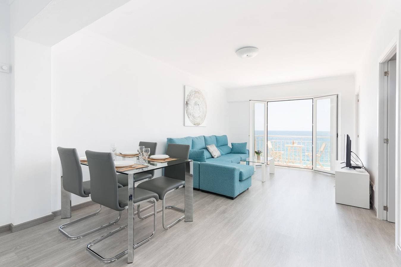 Foto 8 von 18: Talaiot Cala Millor - Apartment with sea views in Cala Millor. Free WiFi