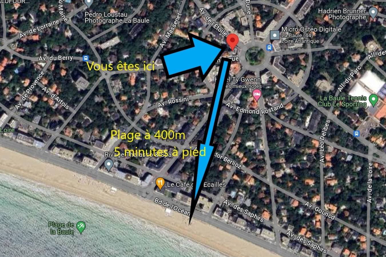 Foto 12 von 13: Love cocoon close to the sea in La Baule-Escoublac