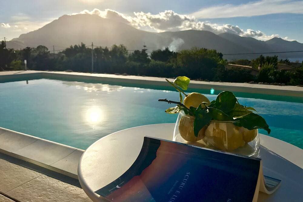 Pool und Meerblick, 5 Minuten von Scopello und dem Zingaro Reserve 1