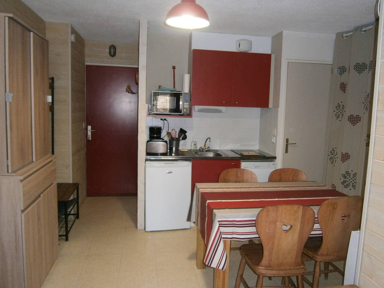 Gemütliches Appartement in Le Dévoluy 28 m² mit Bergblick 1