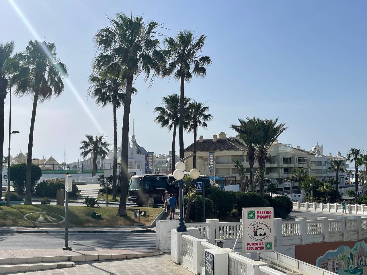 Foto 10 von 12: Ferienwohnung 'Marina View Benalmadena' mit Meerblick, Gemeinschaftspool & Klimaanlage