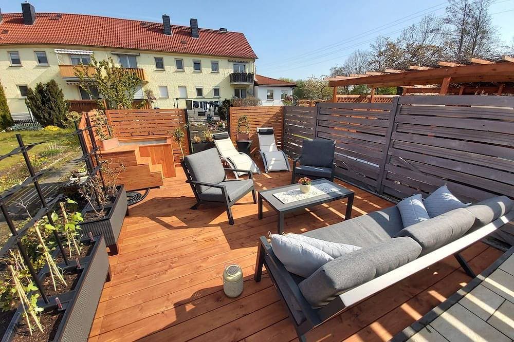 Foto 13 von 14: Familienfreundliche Ferienwohnung in Wernigerode, mit eigenem Garten