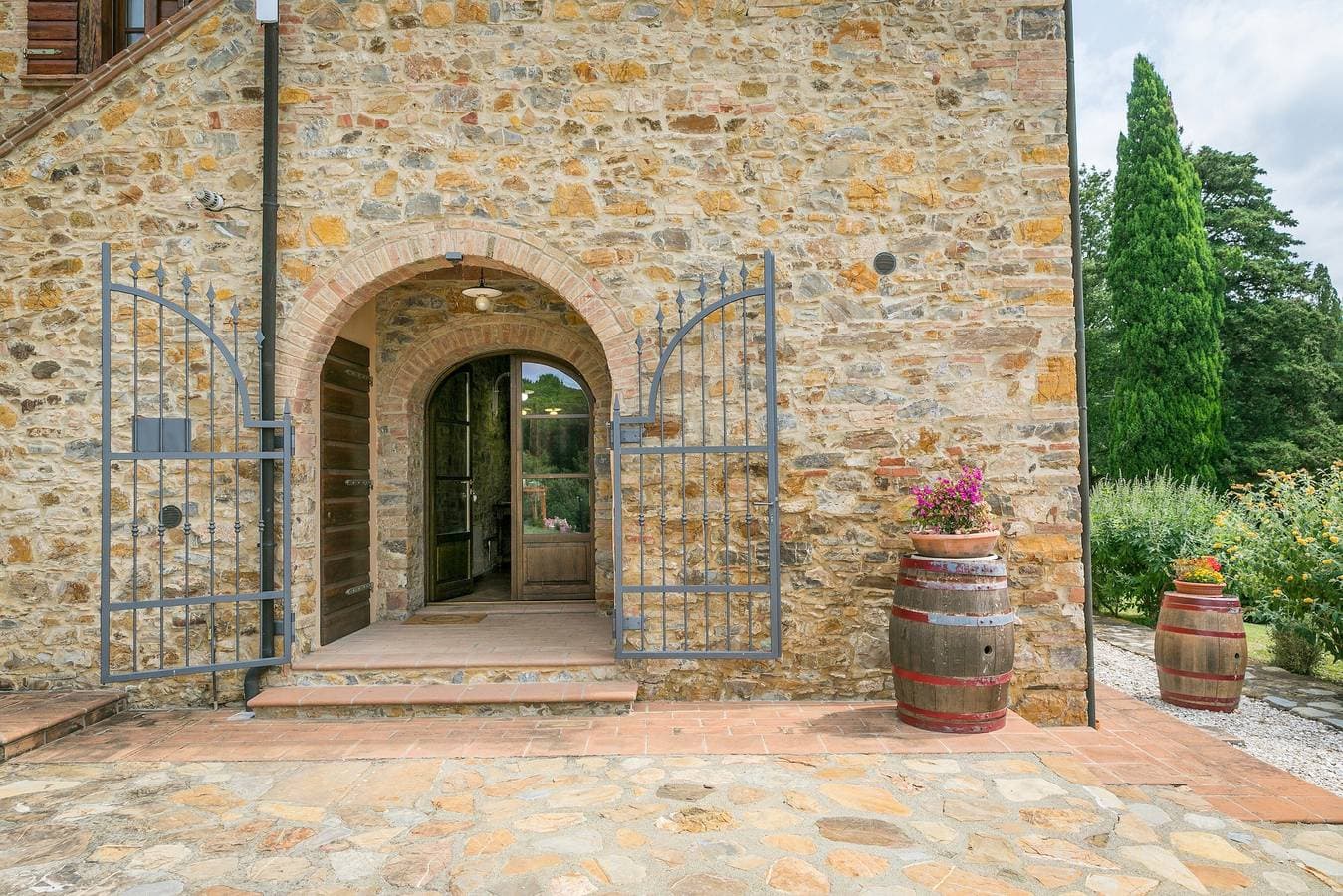 Foto 5 von 45: Villa Podere Cafaggio mit privatem Pool, privater Terrasse und Klimaanlage