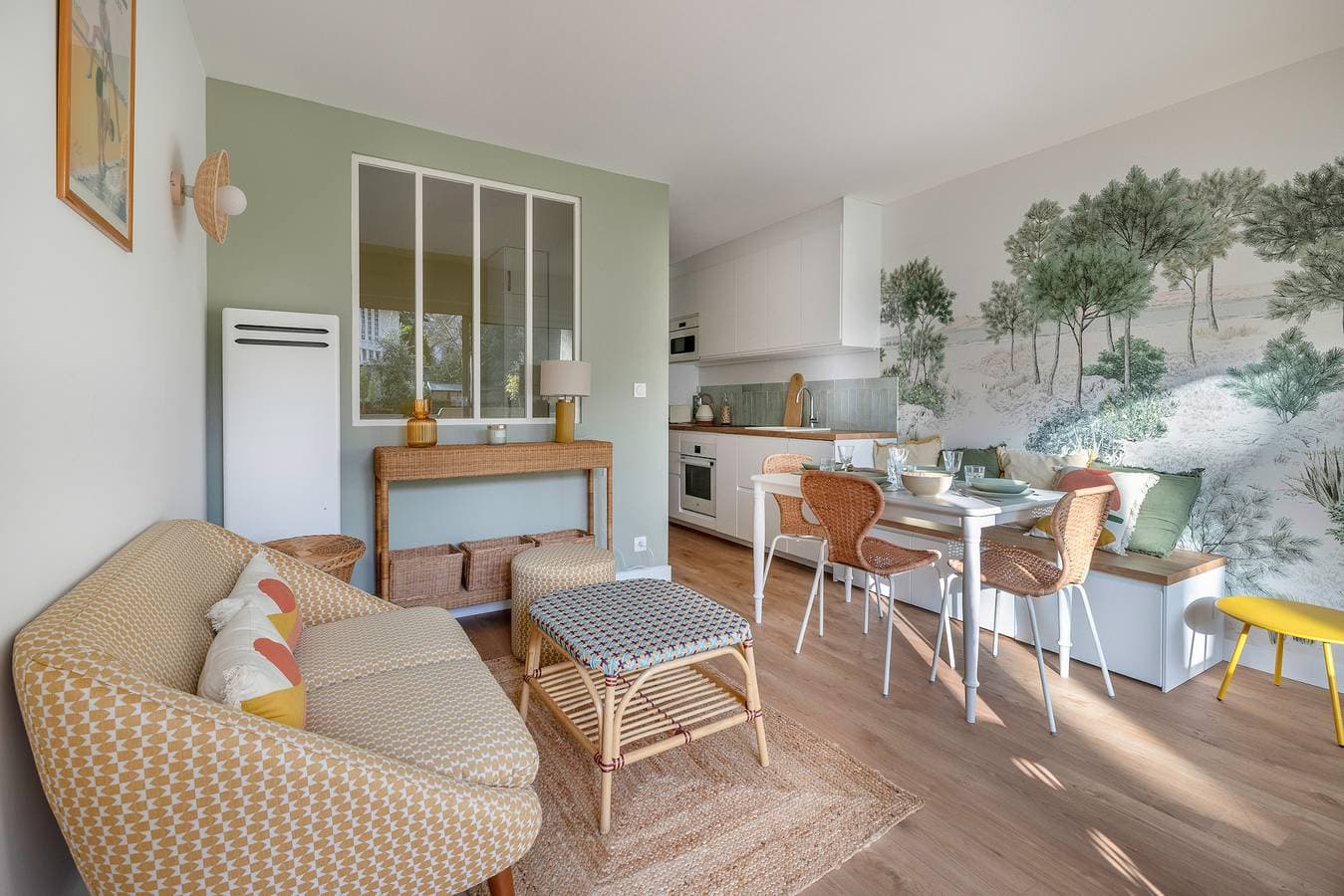 Foto 6 von 19: 220 m vom Strand: Wohnung mit Terrasse für 3 Personen