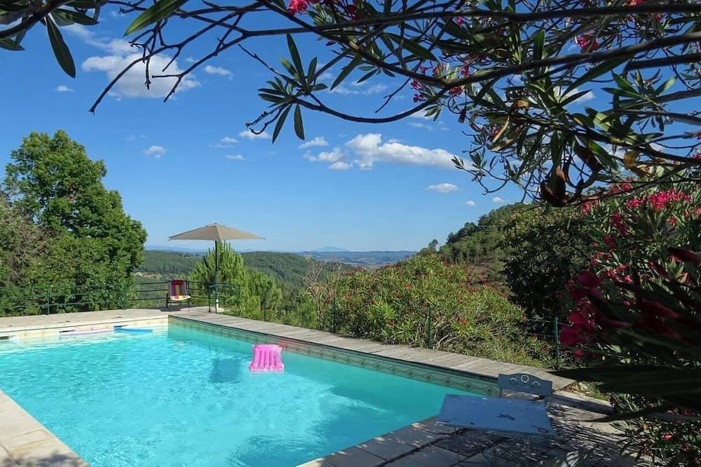 Foto 1 von 30: Komfortables 4-Sterne-Ardèche-Haus, klimatisierte Zimmer, pool, Panoramablick