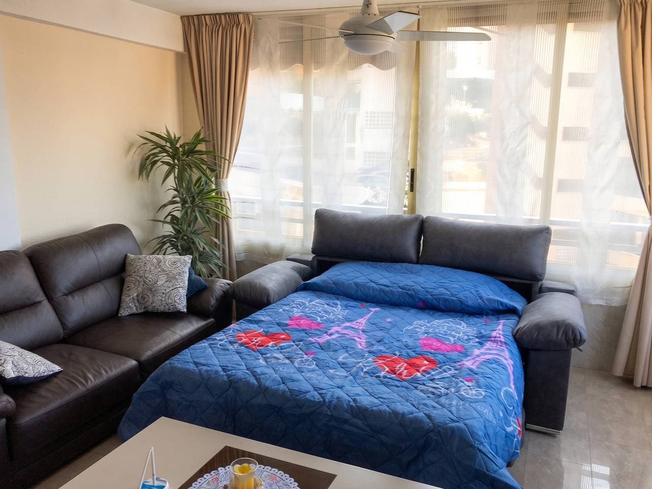 Foto 10 von 20: Moderne Wohnung in Finestrat, 50 m² mit Gemeinschaftspool