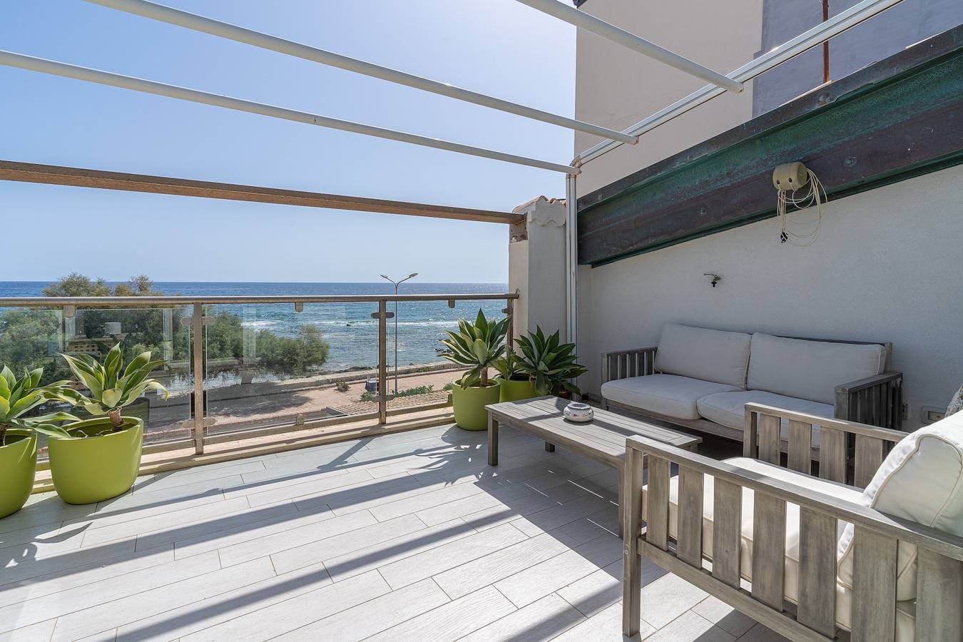Foto 4 von 23: Apartment 'Elvi Suite Meerblick' mit Meerblick, privater Terrasse und Klimaanlage