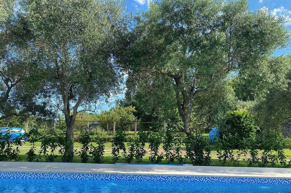 Foto 12 von 12: The modernly equipped villa is located in a quiet and green environment.