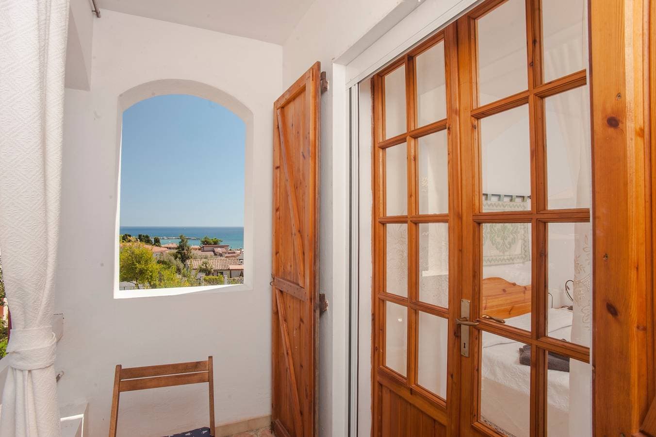 Foto 5 von 24: Ferienwohnung "Piano Terra" nahe dem Strand mit A/C, Veranda & Garten