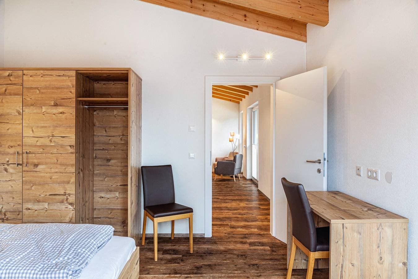 Foto 6 von 25: Ferienwohnung Wetterstein mit Bergblick, Balkon und WLAN