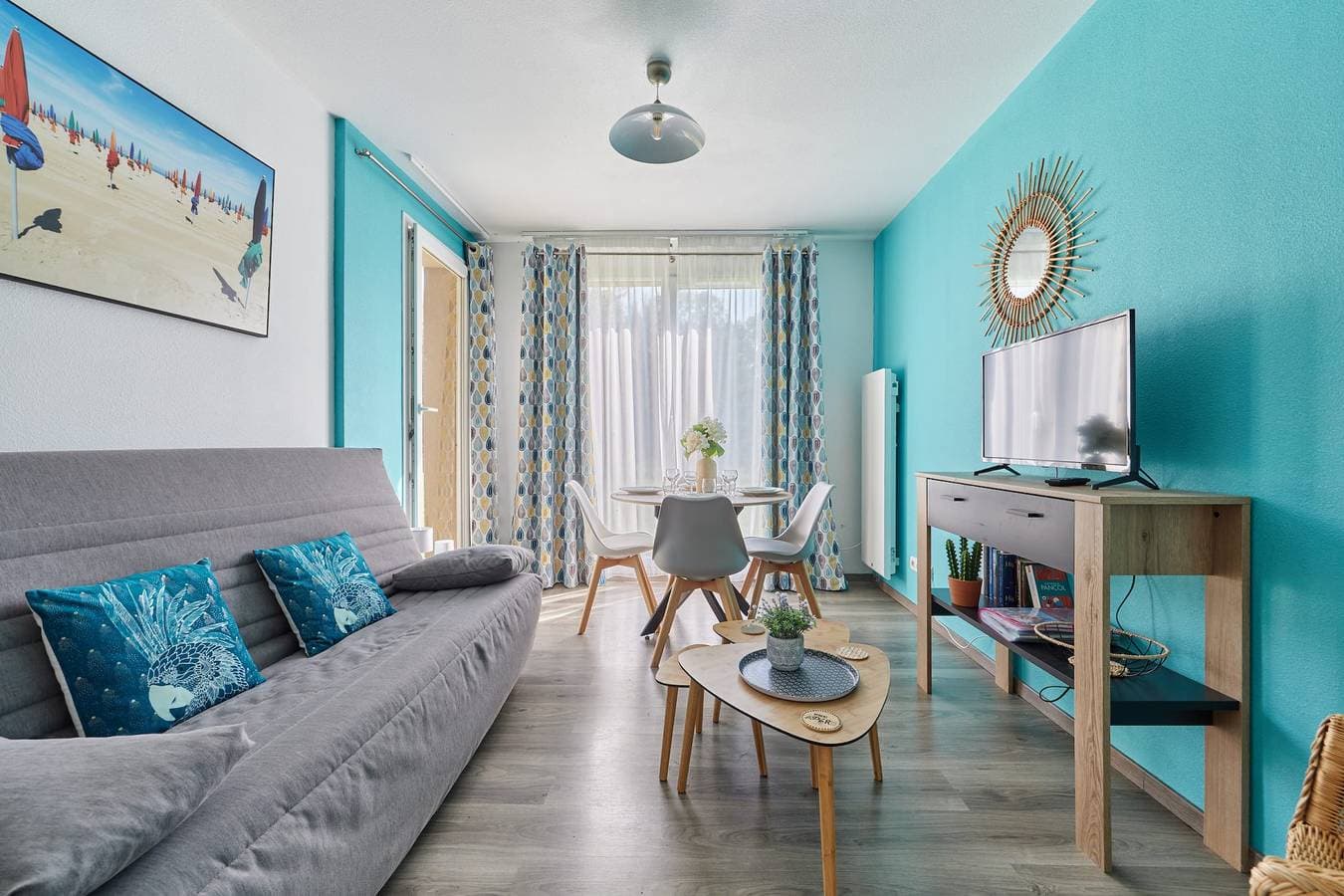 Appartement Bleu Turquoise - Welkeys 1