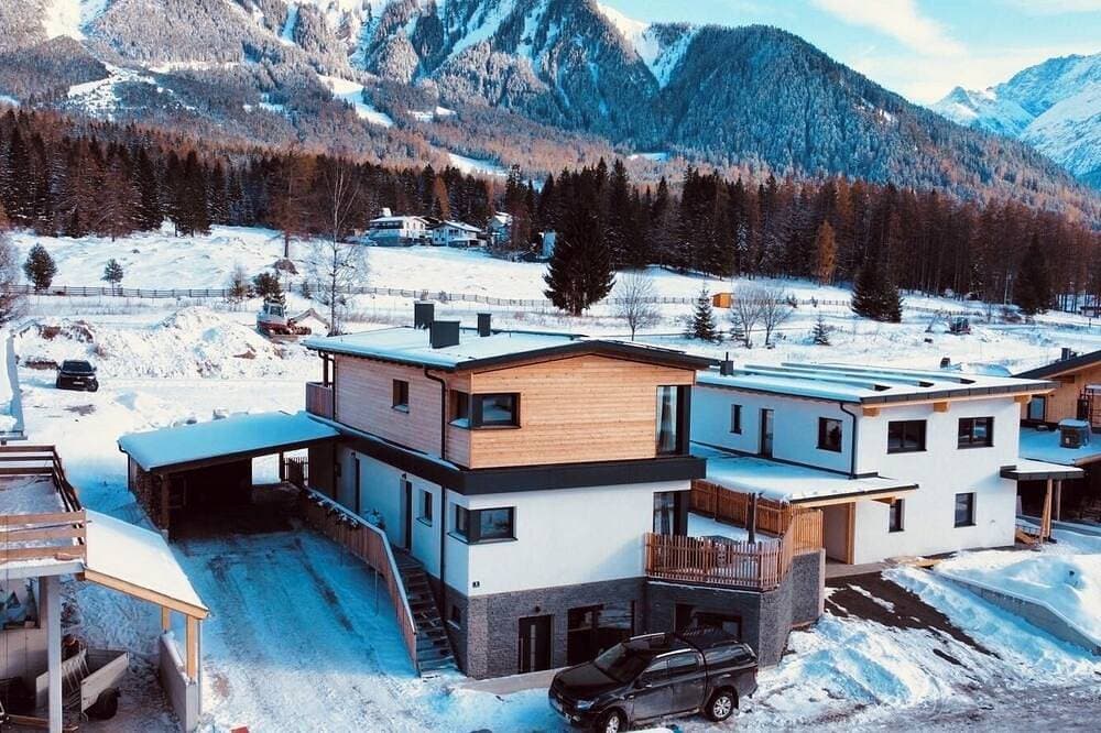Foto 9 von 29: Chalet Apartment mit Panorama Bergblick am Fuße der Zugspitze