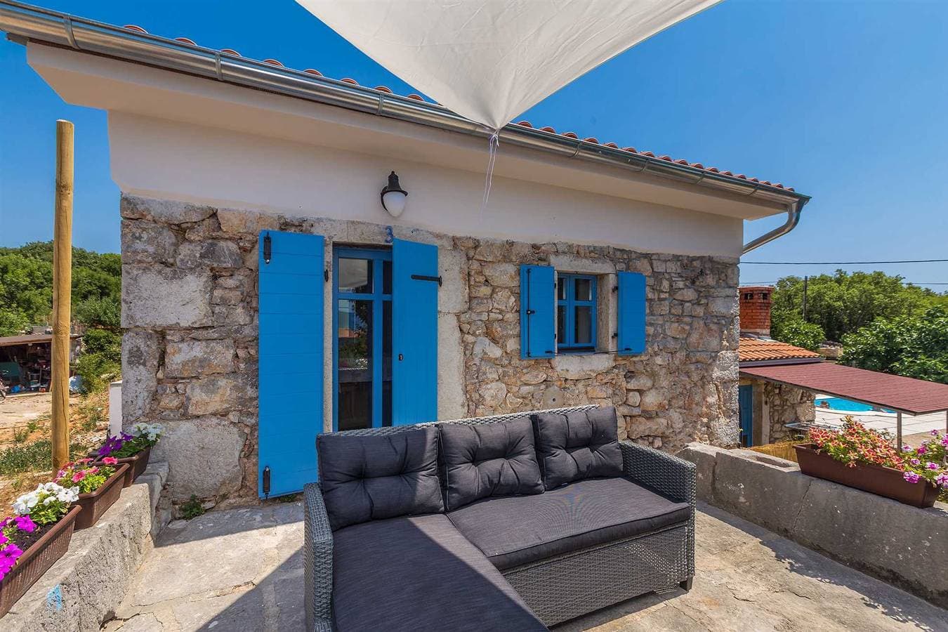 Foto 11 von 37: Ferienhaus Kuntenta mit privatem Pool und Whirlpool