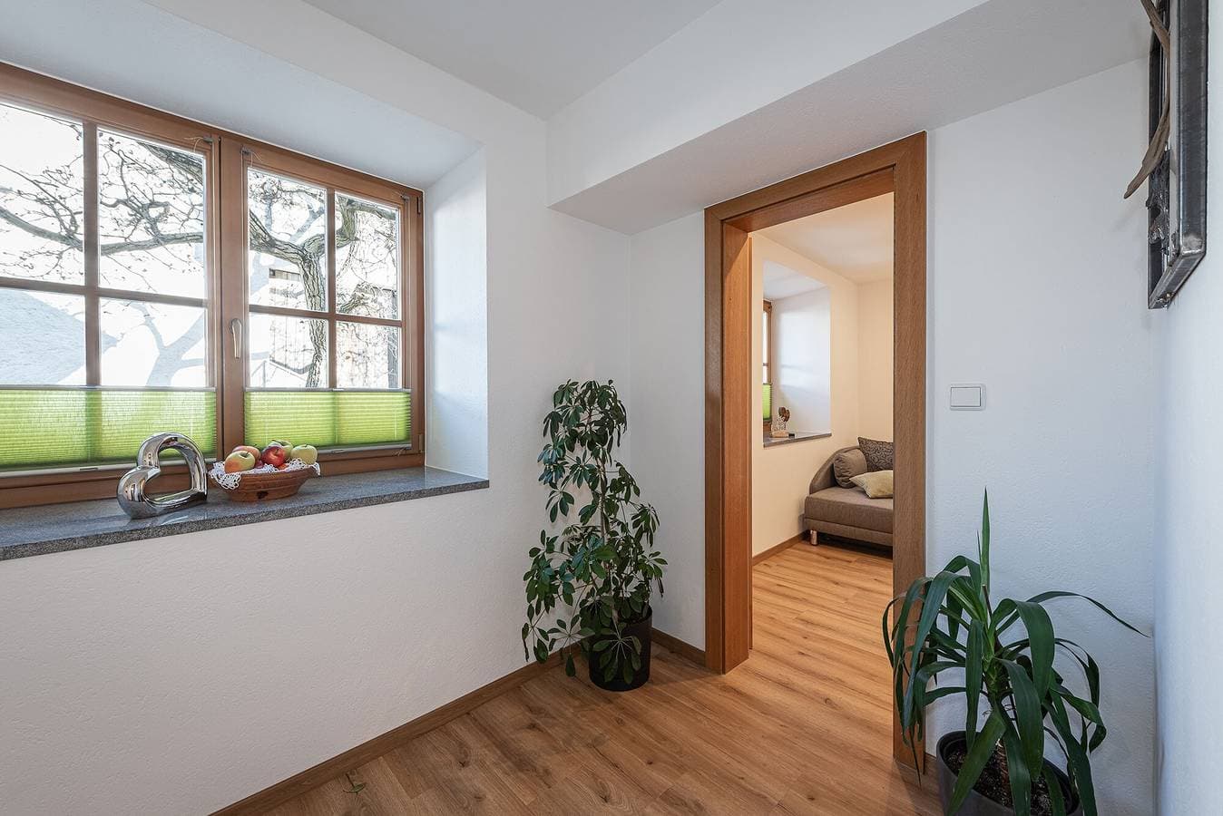Foto 11 von 21: Ferienwohnung 'Wohnung Morgenduft Schnalserhof' mit Bergblick, Gemeinschaftsterrasse und WLAN