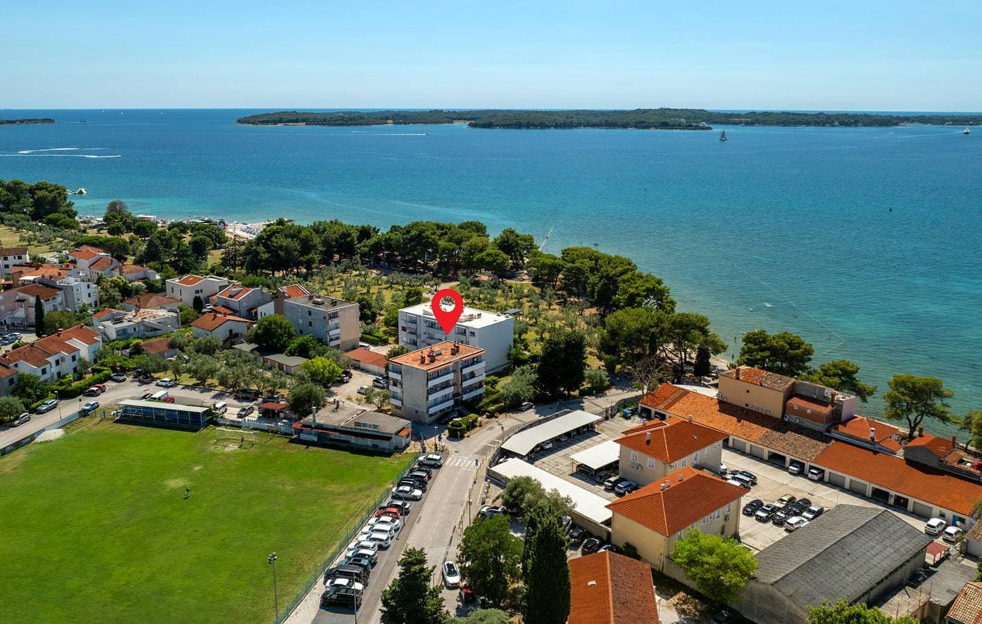 Gemütliche Ferienwohnung mit Meerblick in der Nähe von Fast-Food-Restaurants und 2 km von der Küste entfernt 1