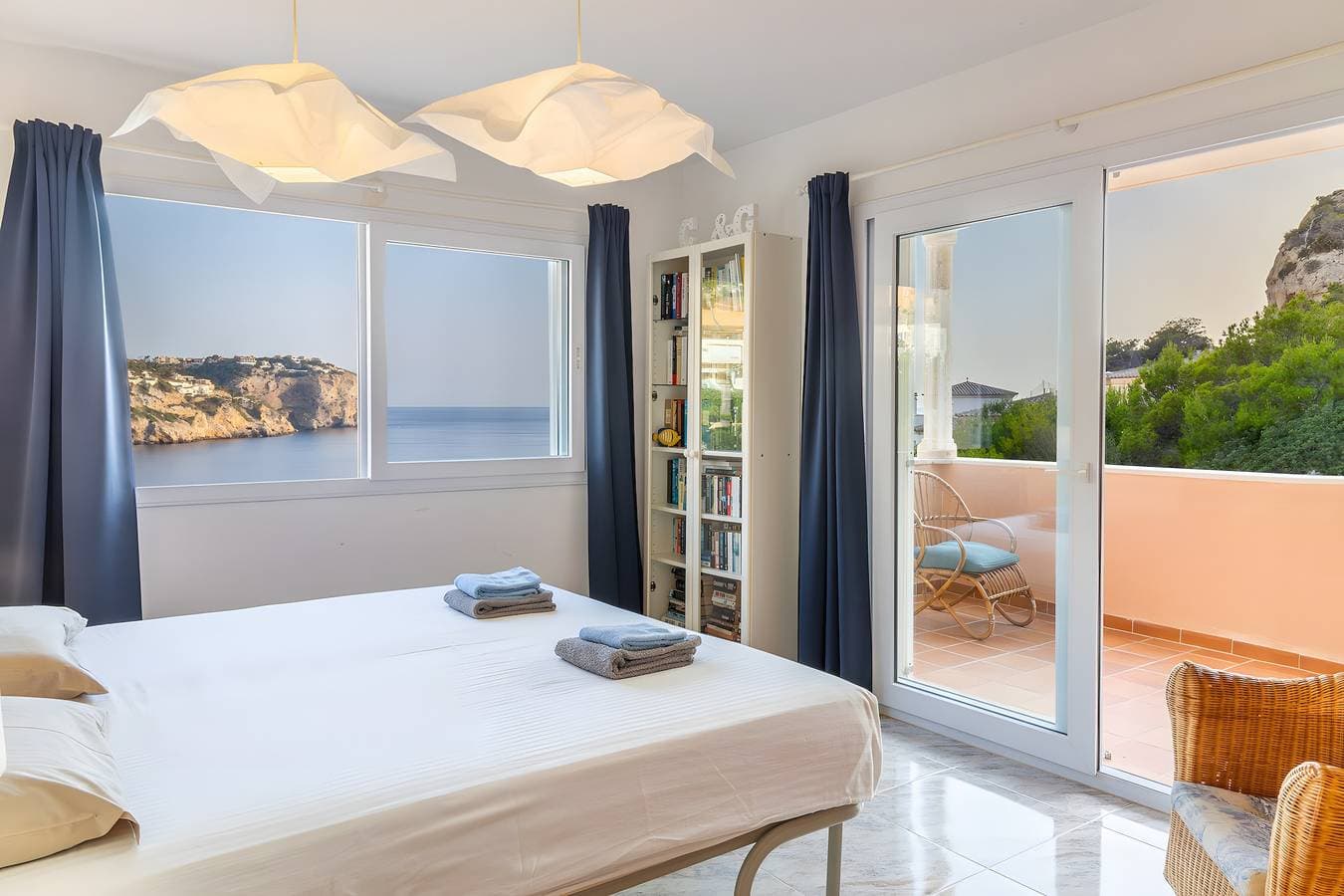Foto 7 von 30: Ferienhaus 'Villa Ichtys in Cala Moragues' mit Meerblick, WLAN und Klimaanlage