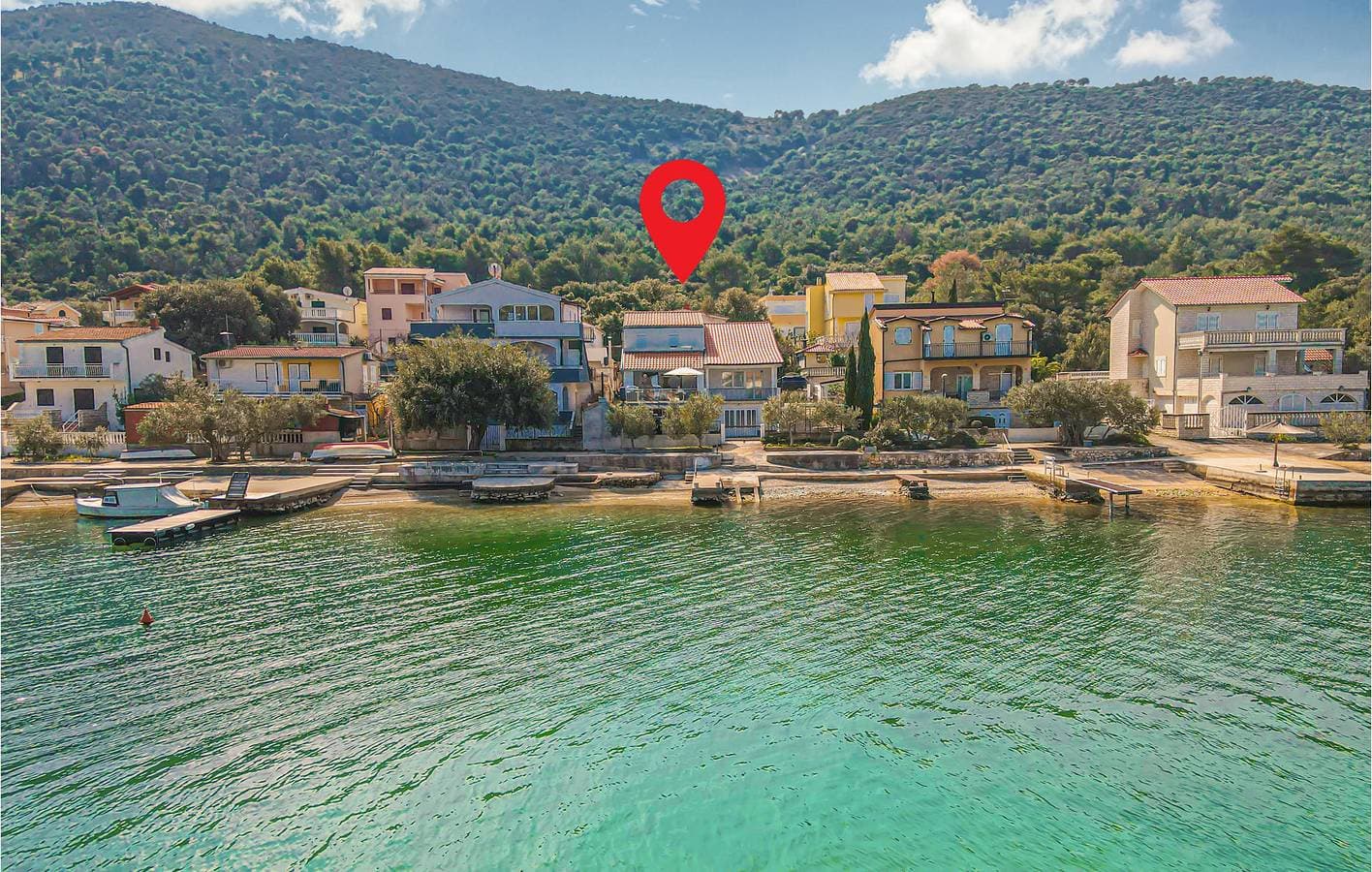 Charmante 2-Zimmer-Wohnung mit Terrasse, 300 m vom Strand Camp Vala entfernt 1