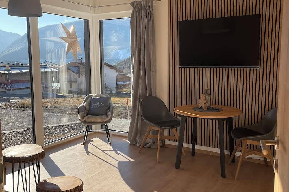 Chalet Apartment mit Panorama Bergblick am Fuße der Zugspitze 1
