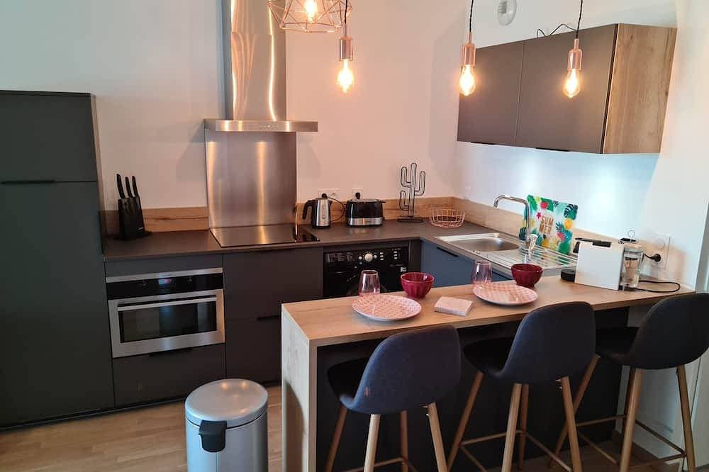 Foto 8 von 12: Prächtiges T2 Parahotelier mit 23m2 südlich ausgerichteter Terrasse und Meerblick
