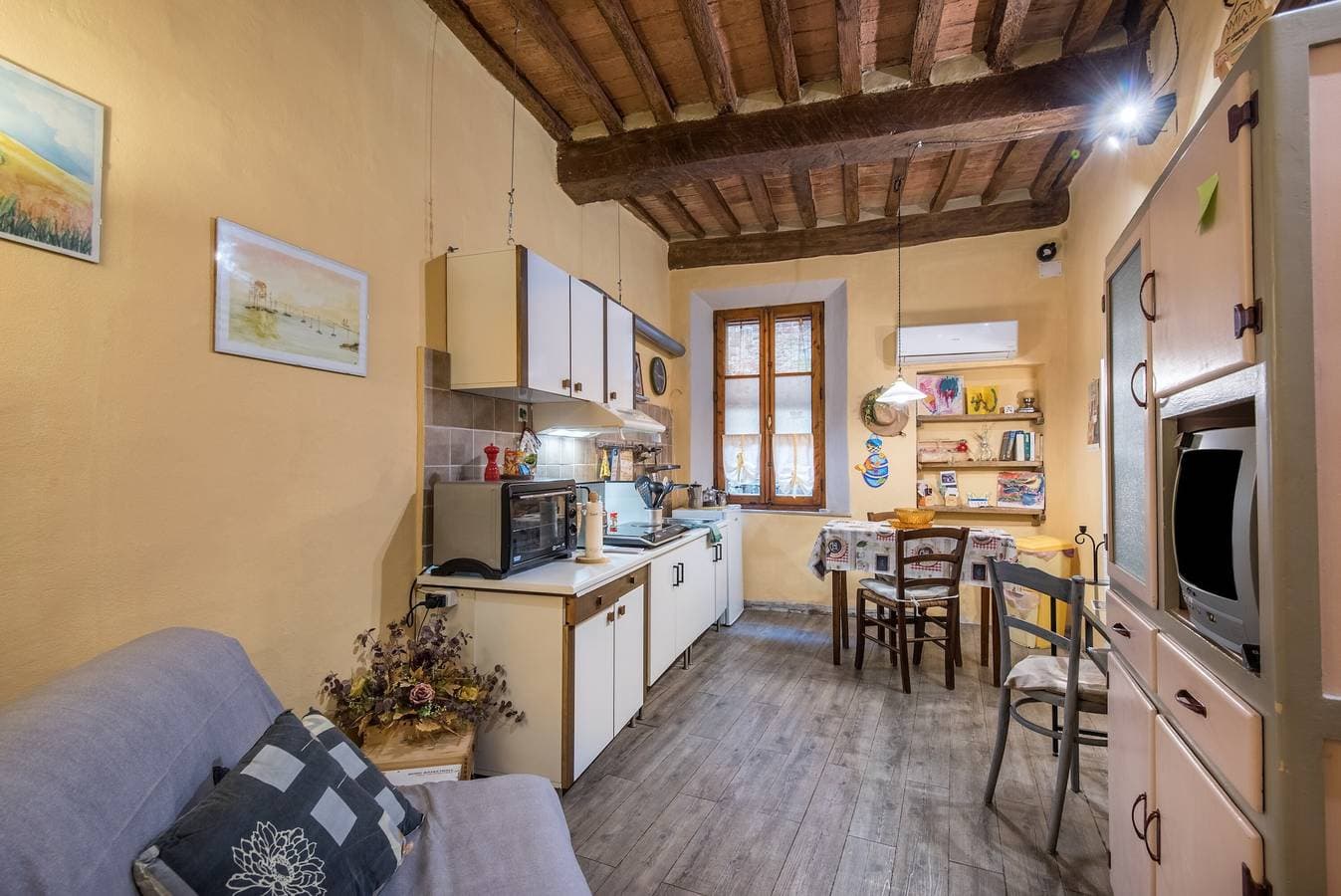 Foto 4 von 21: Ferienhaus 'La Casa Gialla Di Buonconvento' mit WLAN und Klimaanlage