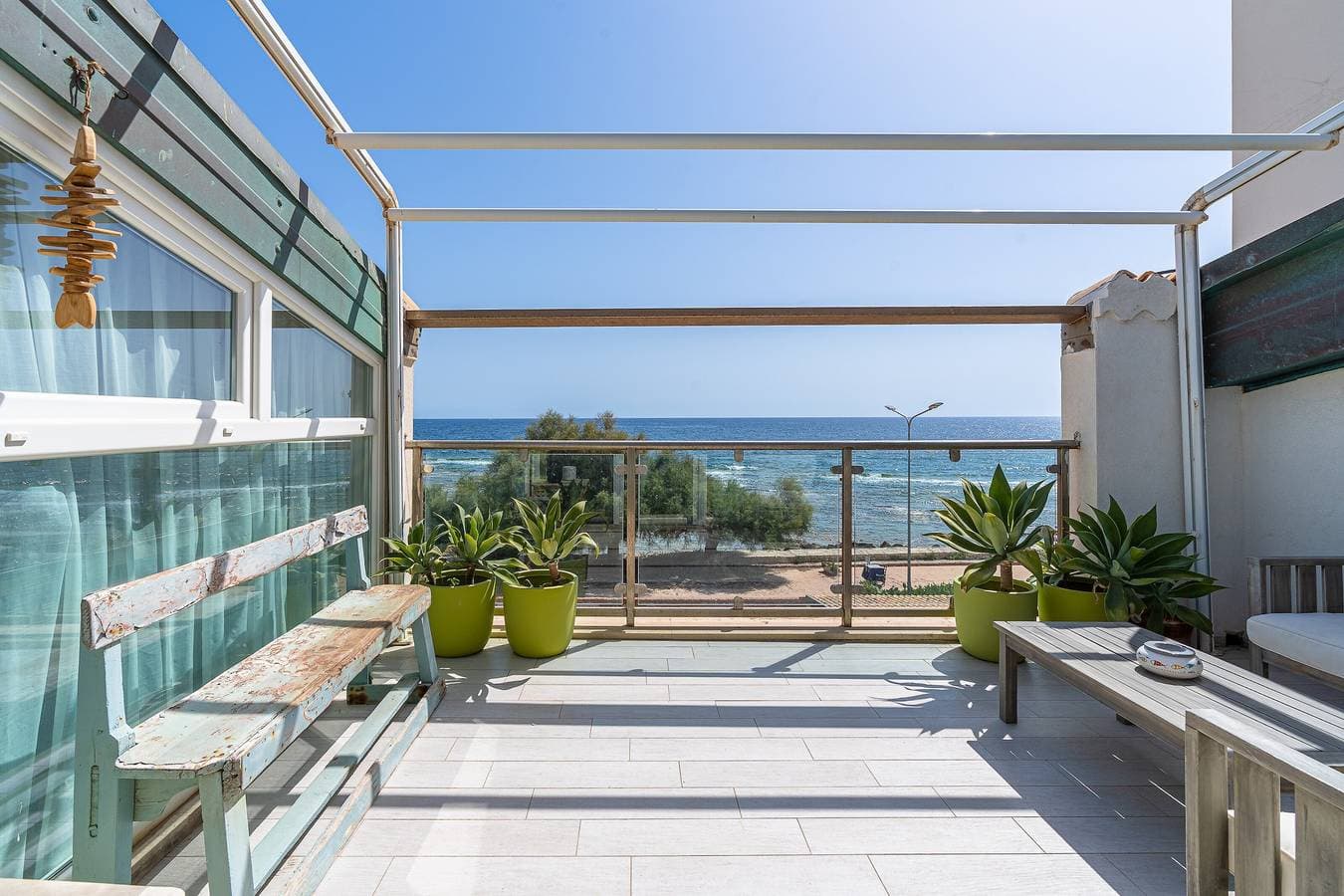 Foto 2 von 23: Apartment 'Elvi Suite Meerblick' mit Meerblick, privater Terrasse und Klimaanlage