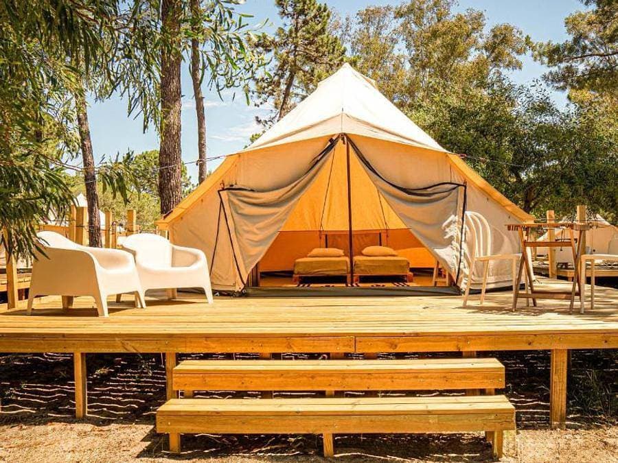 Foto 8 von 18: Orla Ilha de Tavira Ecoglamping - Zelt 2 personen - Tendas Pré Montadas 2 Pax