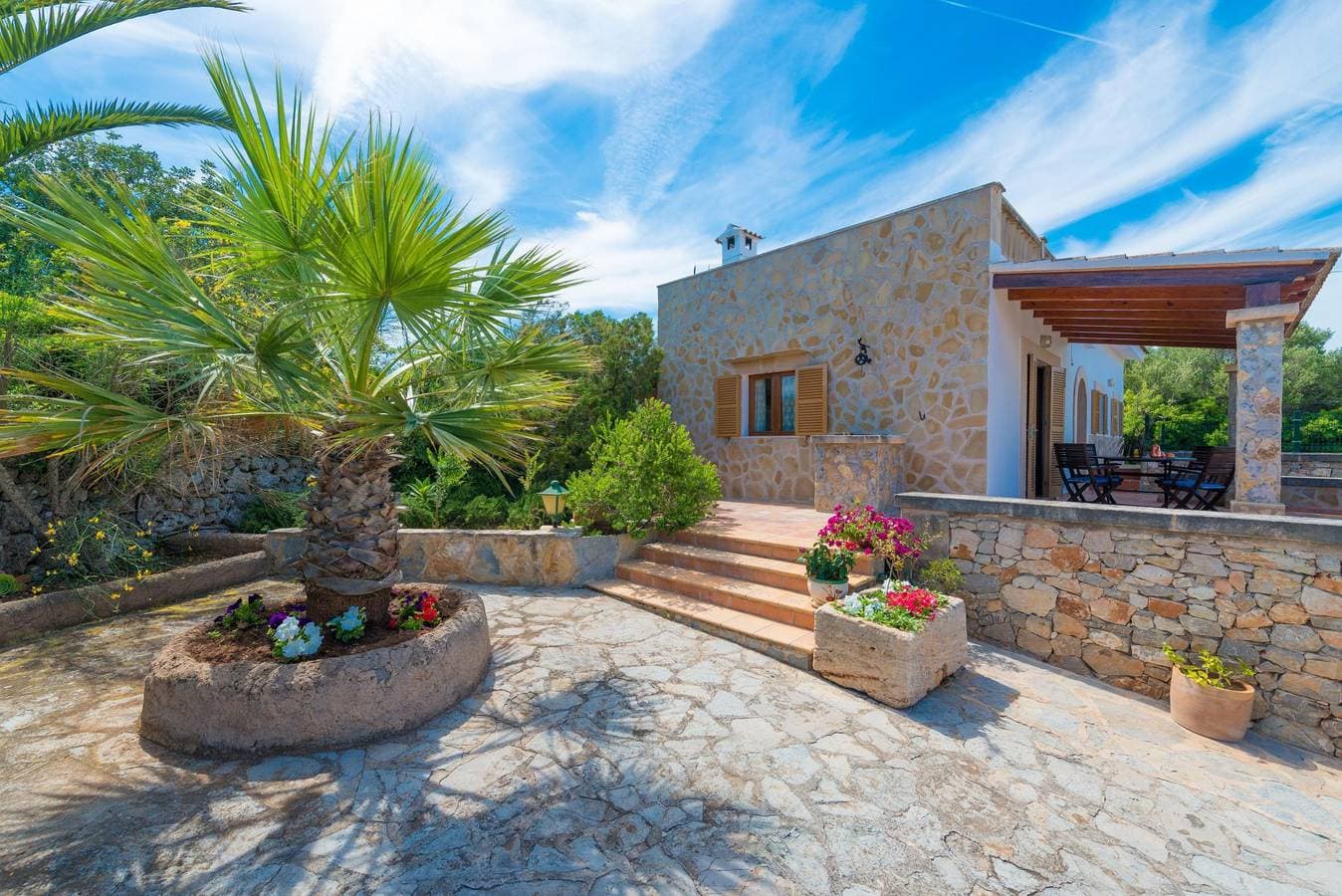 Barcelo-Danus - Ferienhaus mit Terrasse in Porto Colom. WiFi gratis 1