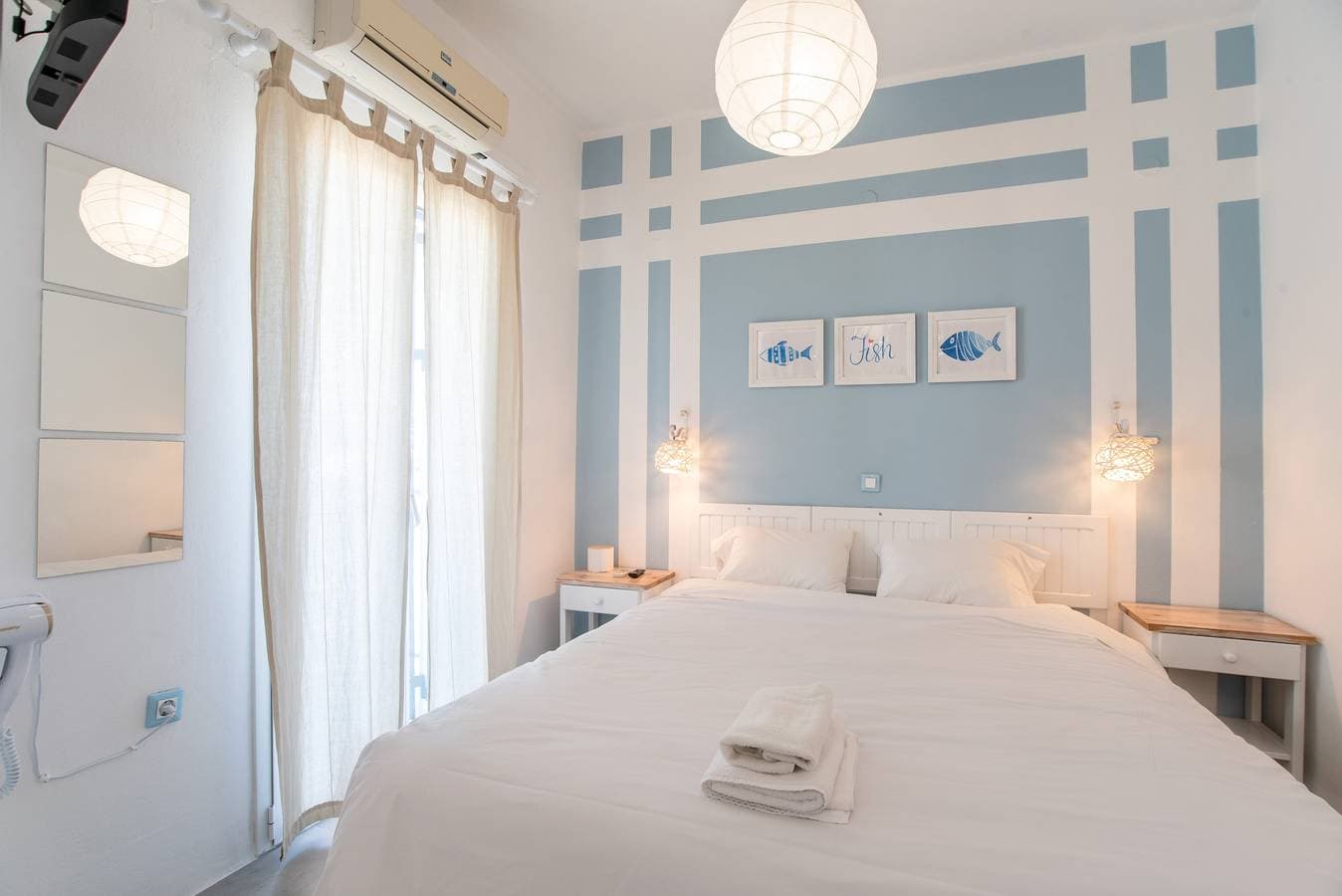 Foto 7 von 40: Einzimmerapartment 'Livadia Seaside Studios 12' mit Gemeinschaftsterrasse, WLAN und Klimaanlage