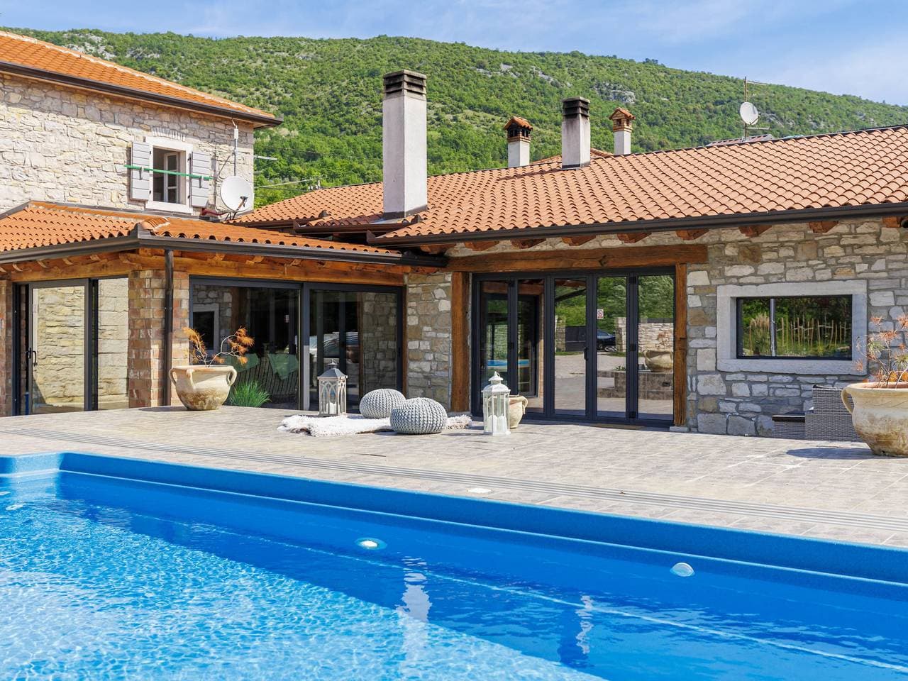 Gradinje 5 km von Motovun: Schöne Villa Tina 1