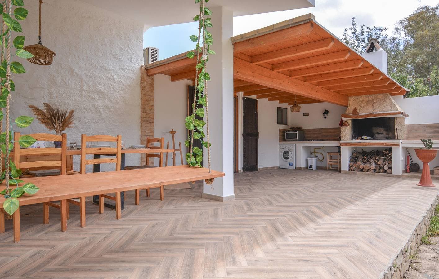 Foto 6 von 27: Gemütliche Wohnung mit Garten und Parkplatz - 2,5 km von Porto Sa Ruxi