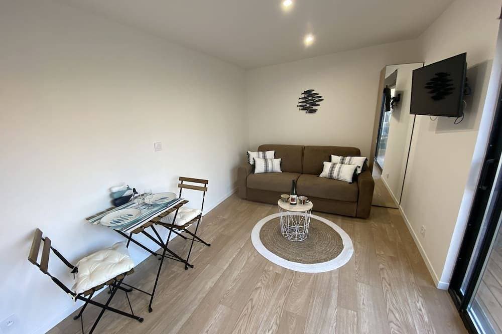 Foto 5 von 16: Strand-Loft, neues komfortables 20m2 Studio, 50 m vom Strand, Le Poudu, Süd-Bretagne