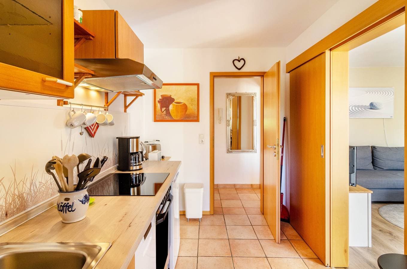 Foto 12 von 36: Ferienwohnung 'Lavendel' mit Privatterrasse und WLAN