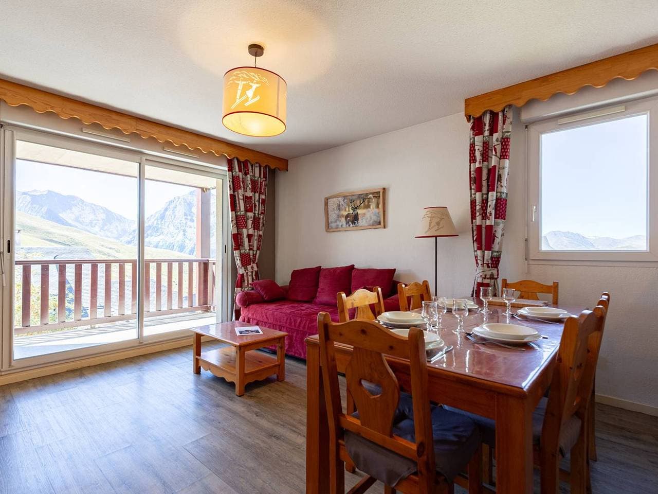 Apartment für 8 Personen, Bergblick, nahe Pisten 1