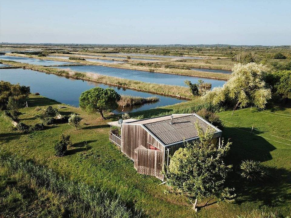 Naturchalet im Herzen von Verdon-sur-Mer – Blick auf die Marschlandschaft 1