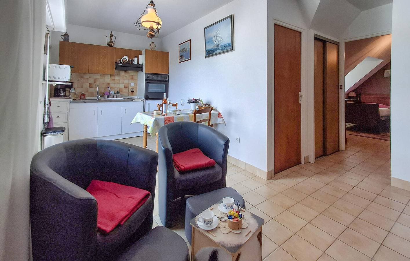 Foto 8 von 25: Appartement am Strand mit Babybett & WiFi