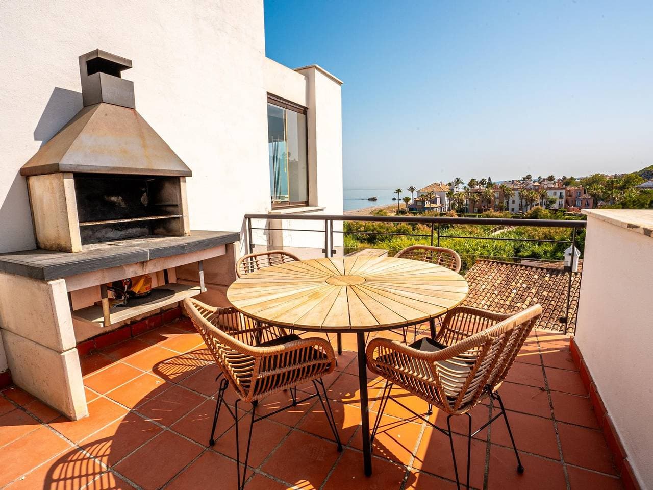 Foto 5 von 25: Penthouse mit Meerblick, 6 Pers.
