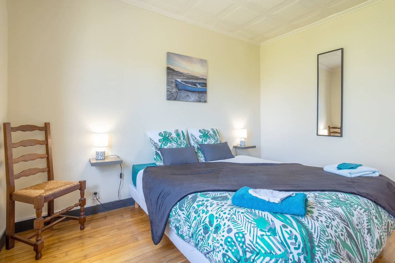 Foto 12 von 31: Ferienhaus 'Maison Proche Du Port Plage Et Surf' mit privater Terrasse, privatem Garten und WLAN