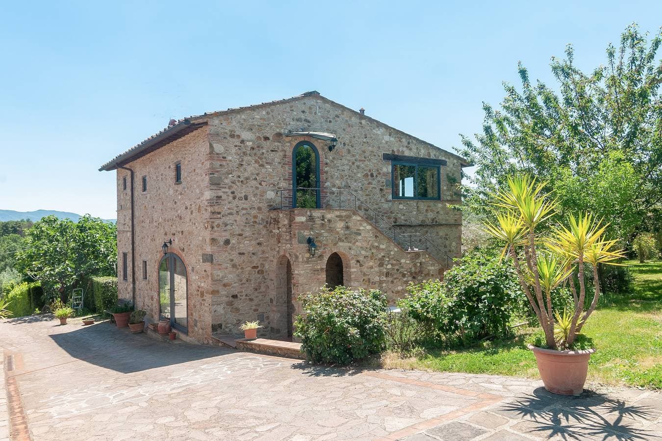Foto 13 von 30: Podere Papèra – Wohnung 'Cavallo Flat' mit Bergblick, WLAN und Klimaanlage