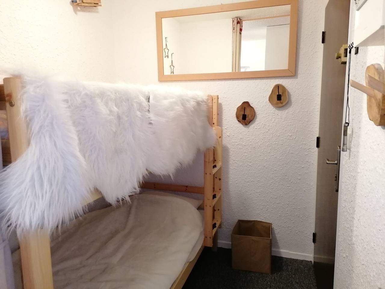 Foto 11 von 12: Gemütliches Studio für 4 Pers mit Balkon in Pra-Loup 1500
