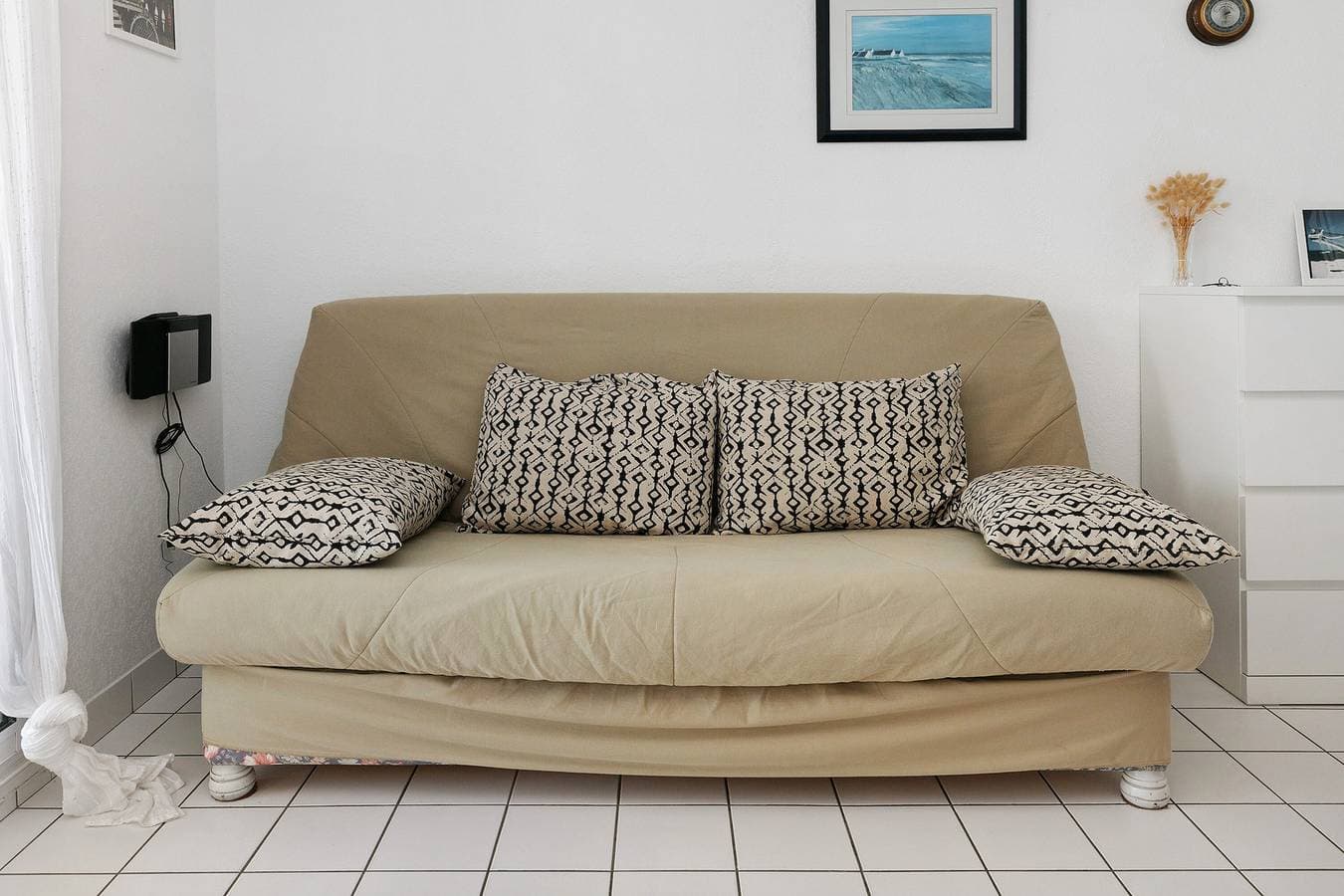 Foto 7 von 25: Helles Studio mit Meerblick "Hafen und Strand"