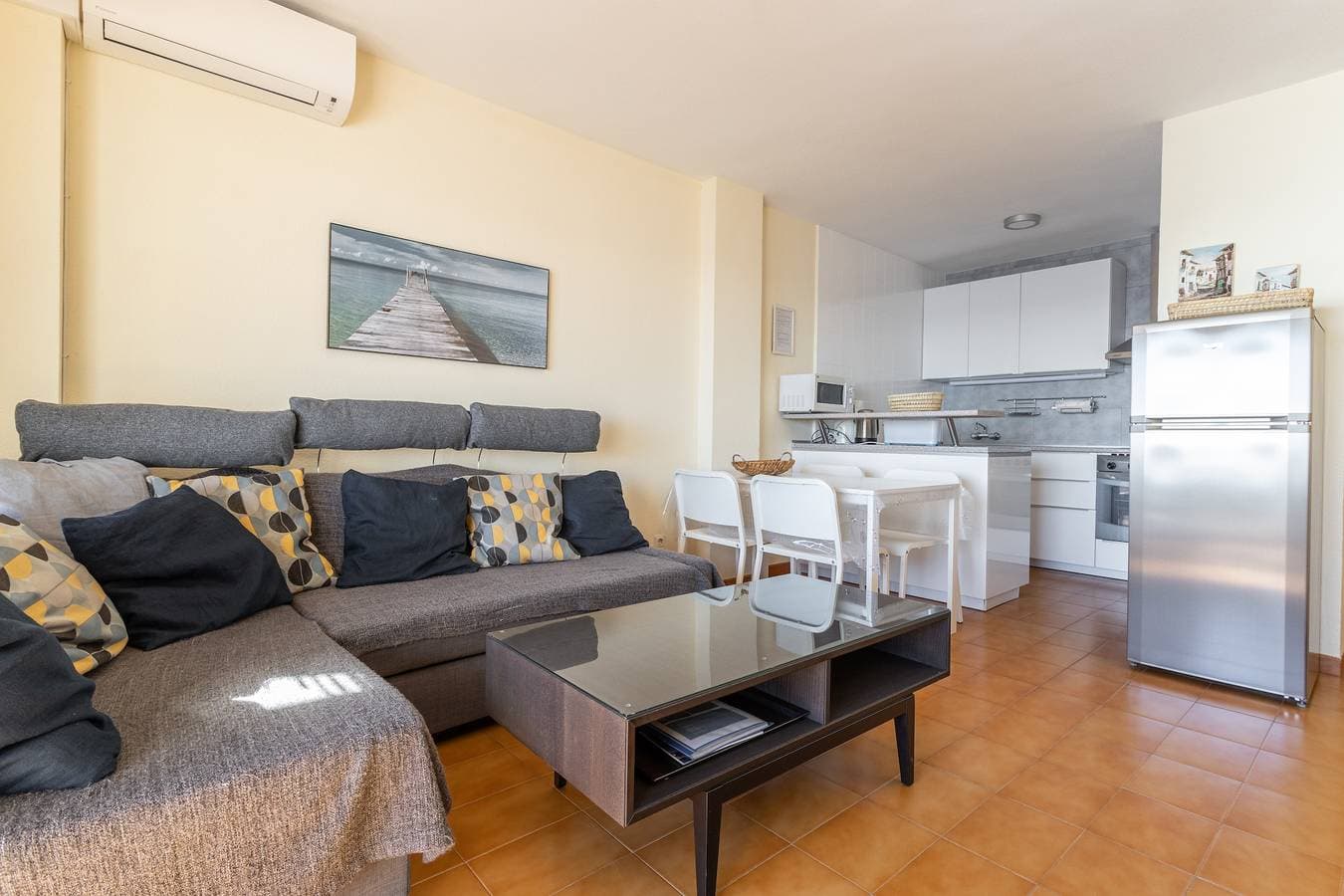 Foto 8 von 20: Apartment mit Meerblick, Balkon und Klimaanlage