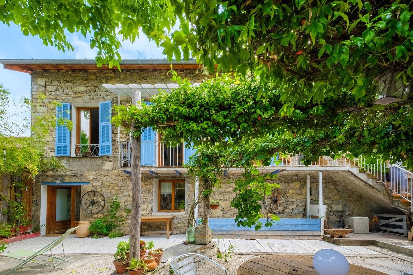Foto 13 von 33: Appartement 'Le Jardin des Oiseaux' mit Gemeinschaftsgarten
