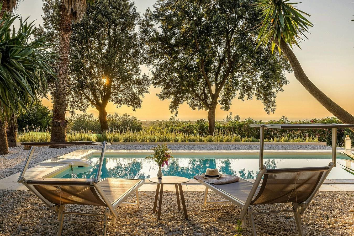 Villa zwischen Olivenbäumen am Golf von Castellammare 1