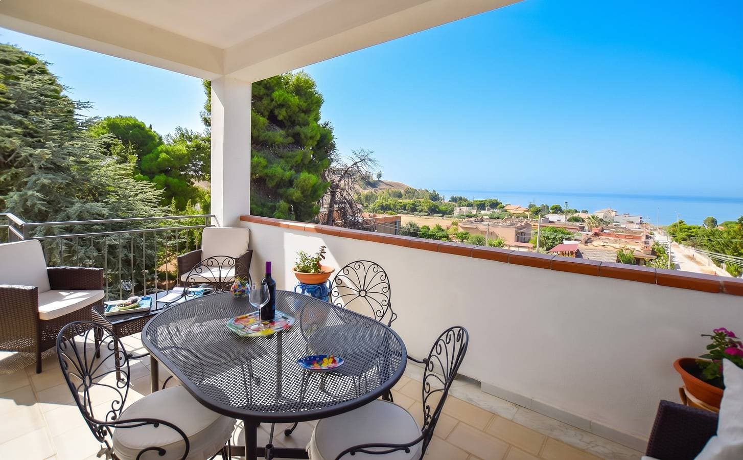 Charmante Wohnung in Sciacca mit Meerblick