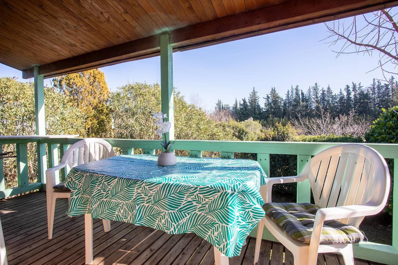 Foto 3 von 24: Chalet „Joli En Bois“ mit privater Terrasse, WLAN und Klimaanlage