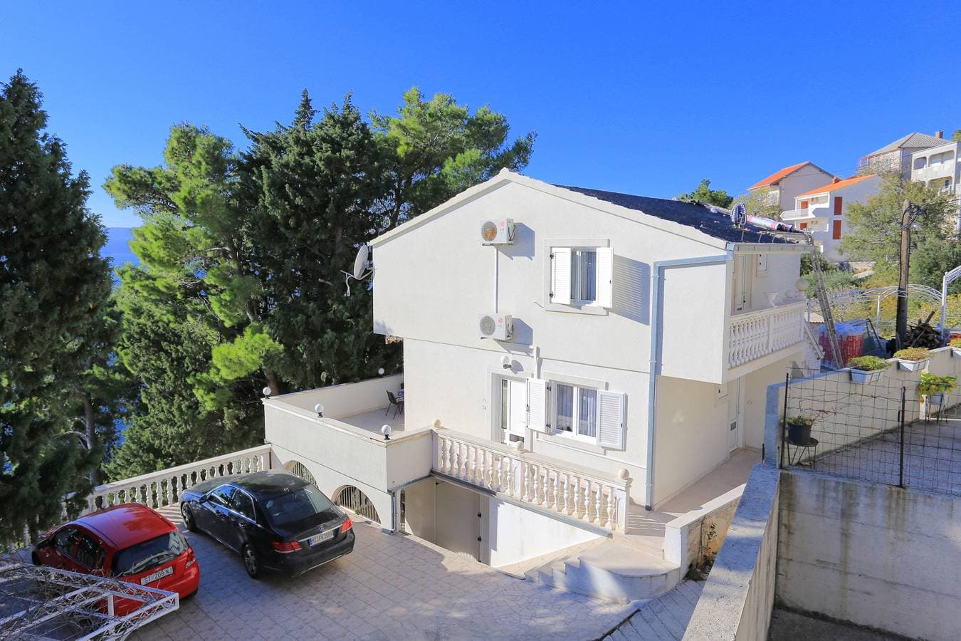 Foto 3 von 15: Studio Appartement mit Terrasse und Meerblick Marusici, Omis -a